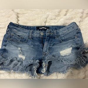 low rise jeans shorts